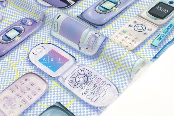 Japanese Fabric Y2K Flip Phones I - 50cm