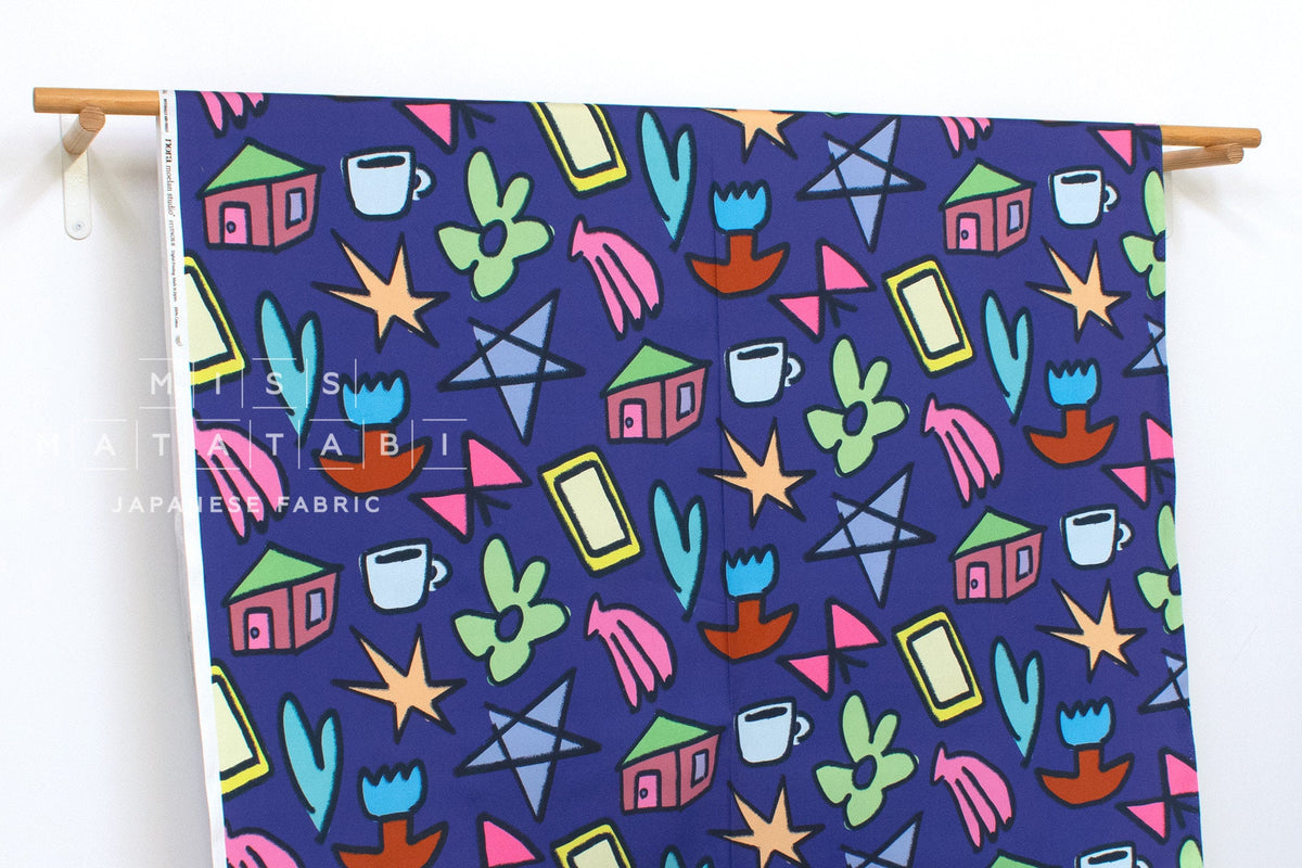 Japanese Fabric Bold and Bright - B - 50cm