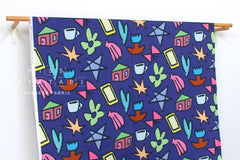 Japanese Fabric Bold and Bright - B - 50cm