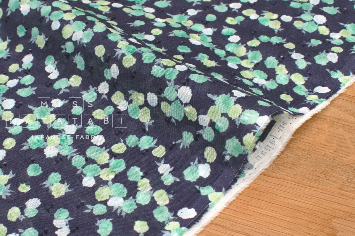 Japanese Fabric Swiss Dots Dobby - D - 50cm
