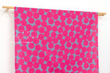 DEADSTOCK Japanese Fabric Big Dots - pink - 50cm