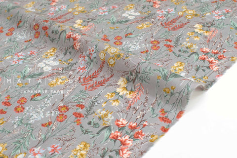 DEADSTOCK Japanese Fabric Heather - C - 50cm