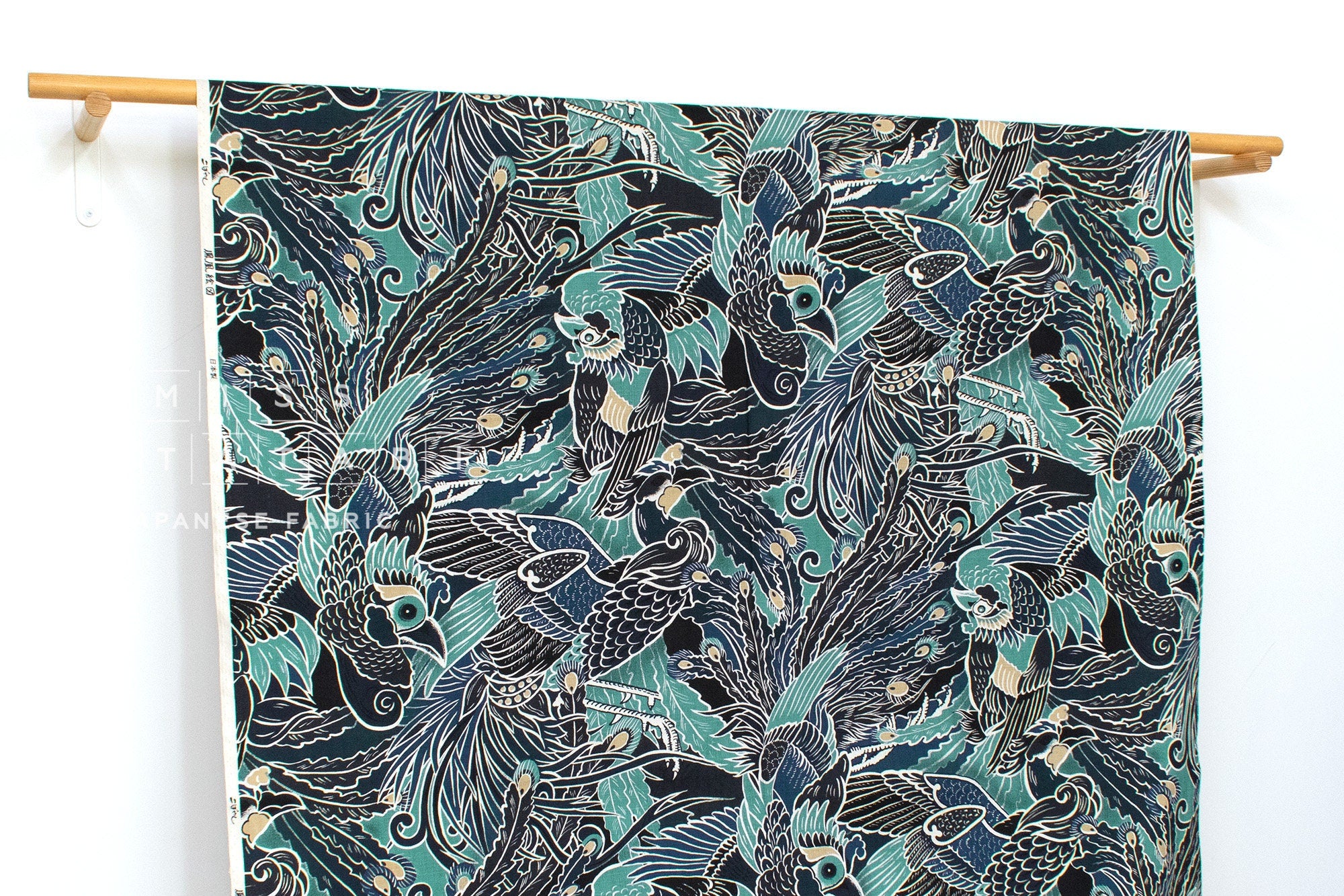 Japanese Fabric The Phoenix - B - 50cm