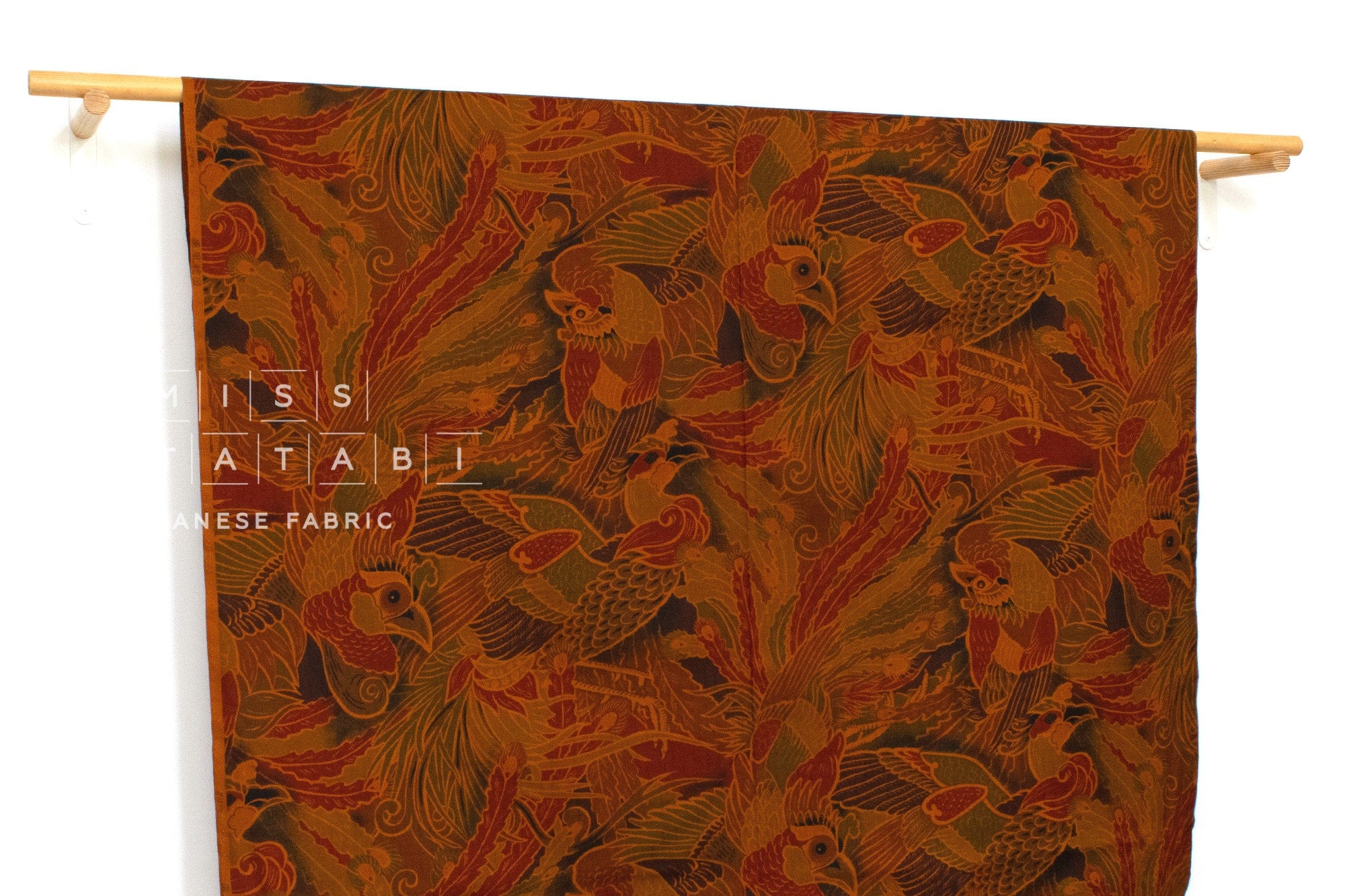 Japanese Fabric The Phoenix - D - 50cm