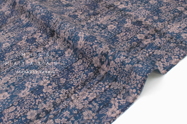 DEADSTOCK - Japanese Fabric Yarn-Dyed Indigo Madras Check - D - 50cm