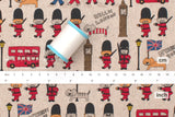 Japanese Fabric London Cats - A - 50cm