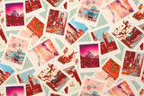 Japanese Fabric Travel Polaroids - A - 50cm