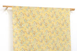 DEADSTOCK Japanese Fabric Diana Brushed Cotton - yellow - 50cm