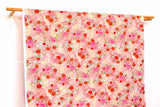 DEADSTOCK - Japanese Fabric Floral Ties - pink - 50cm