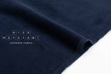 DEADSTOCK Japanese Fabric 11-wale Corduroy - navy blue - 50cm
