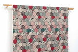 Japanese Fabric Canvas Hexies - A - 50cm