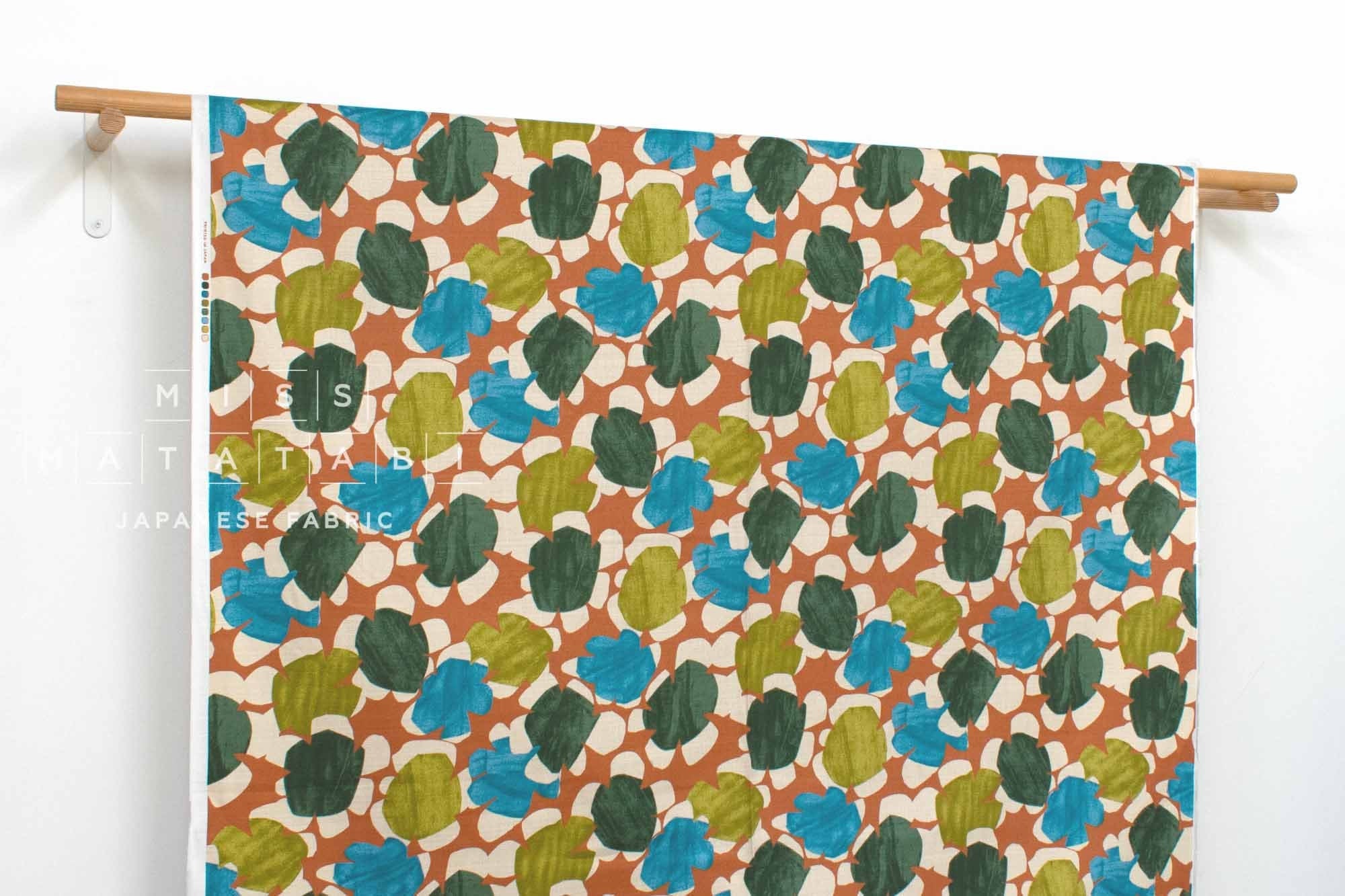Japanese Fabric Vintage Floral - A - 50cm