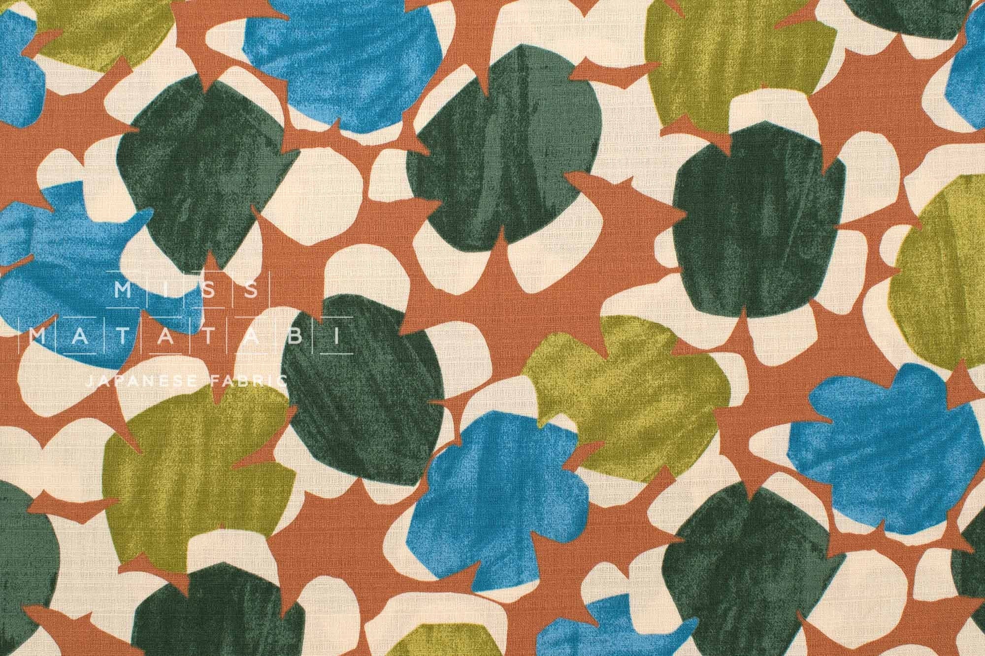 Japanese Fabric Vintage Floral - A - 50cm