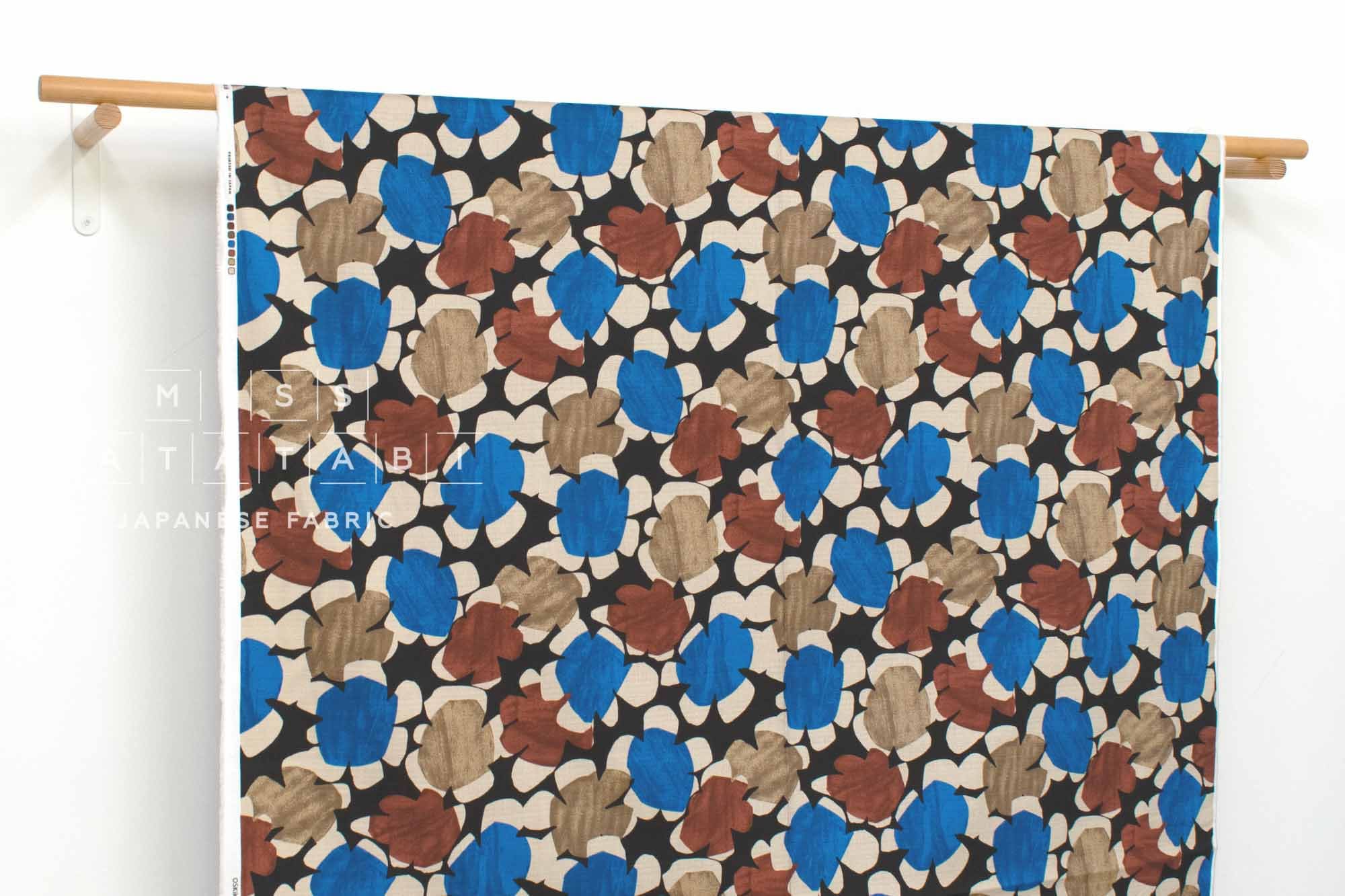 Japanese Fabric Vintage Floral - E - 50cm