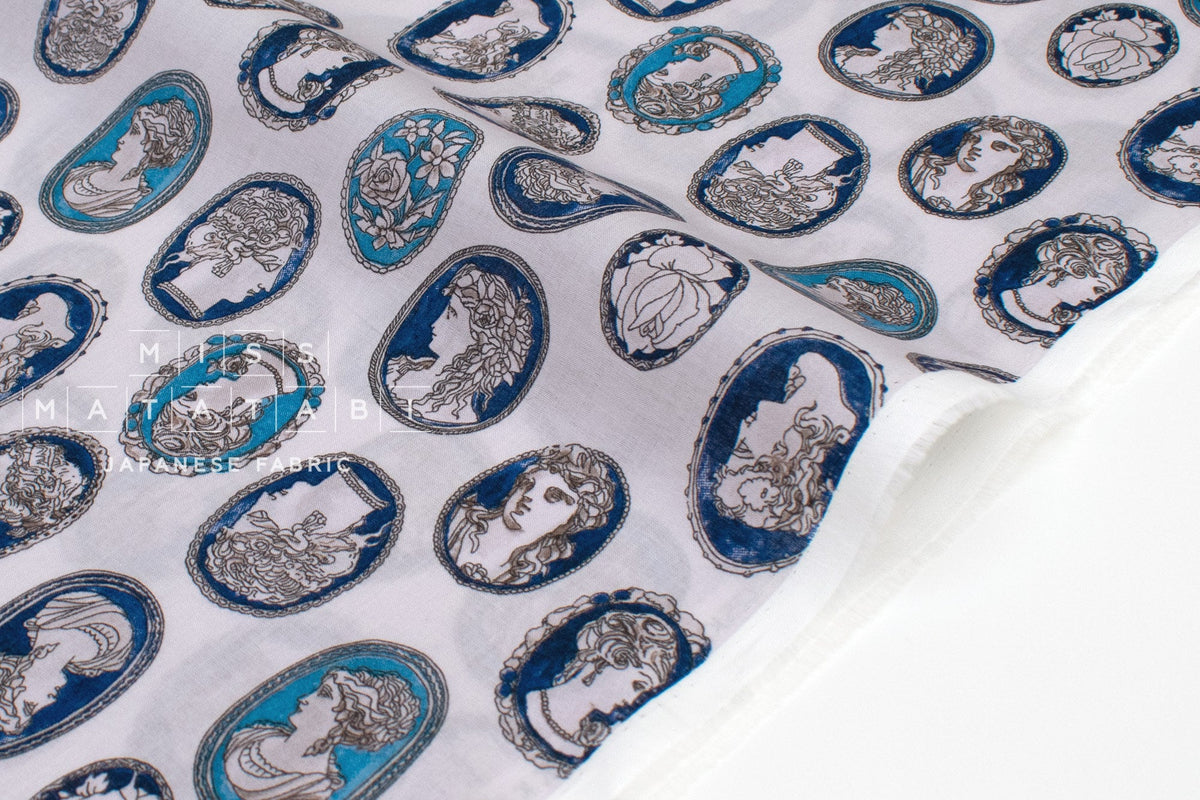 Japanese Fabric Cameos - A - 50cm