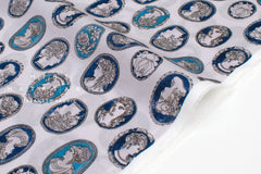 Japanese Fabric Cameos - A - 50cm