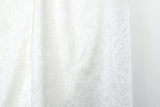 Japanese Fabric Textured Voile - floral - A - 50cm