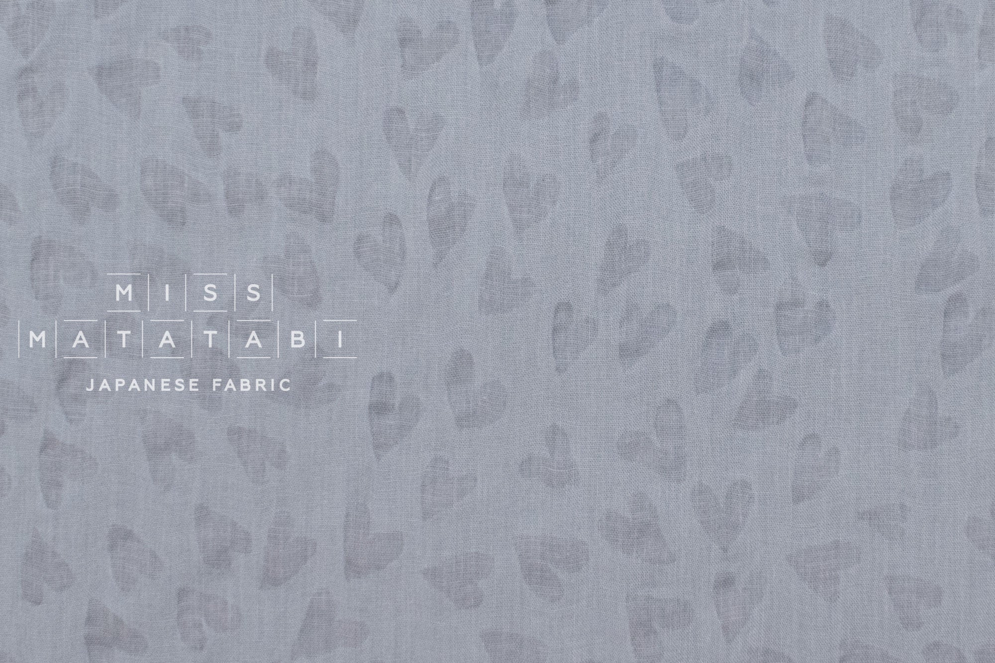 Japanese Fabric Textured Voile - Hearts - D - 50cm