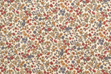 Japanese Fabric Corduroy Allie Floral - A - 50cm