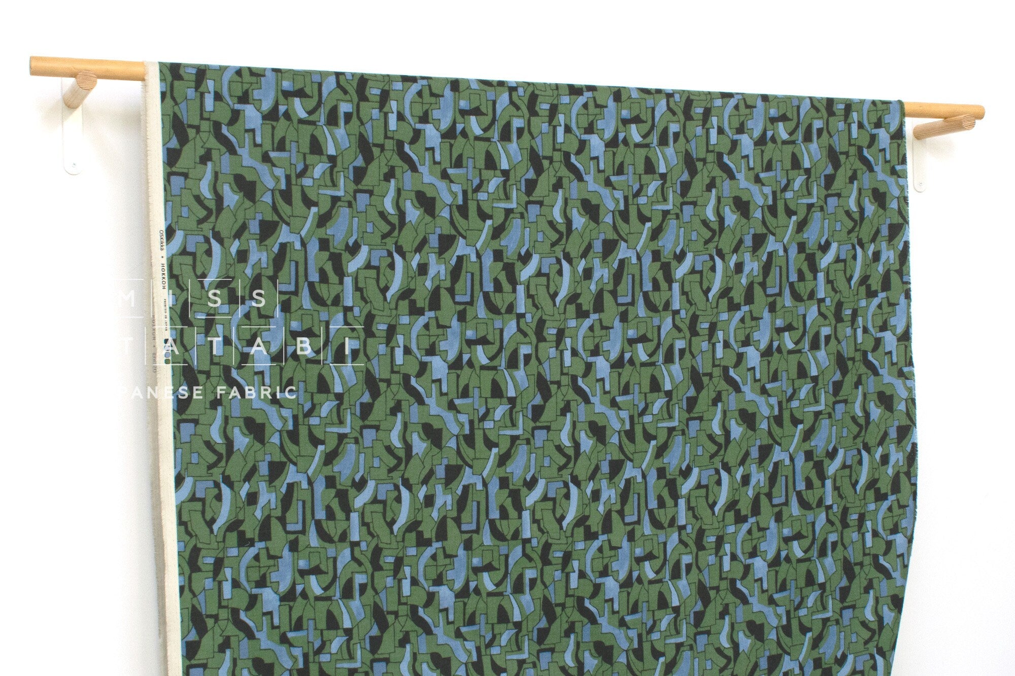 Japanese Fabric Salka Brushed Cotton - C - 50cm