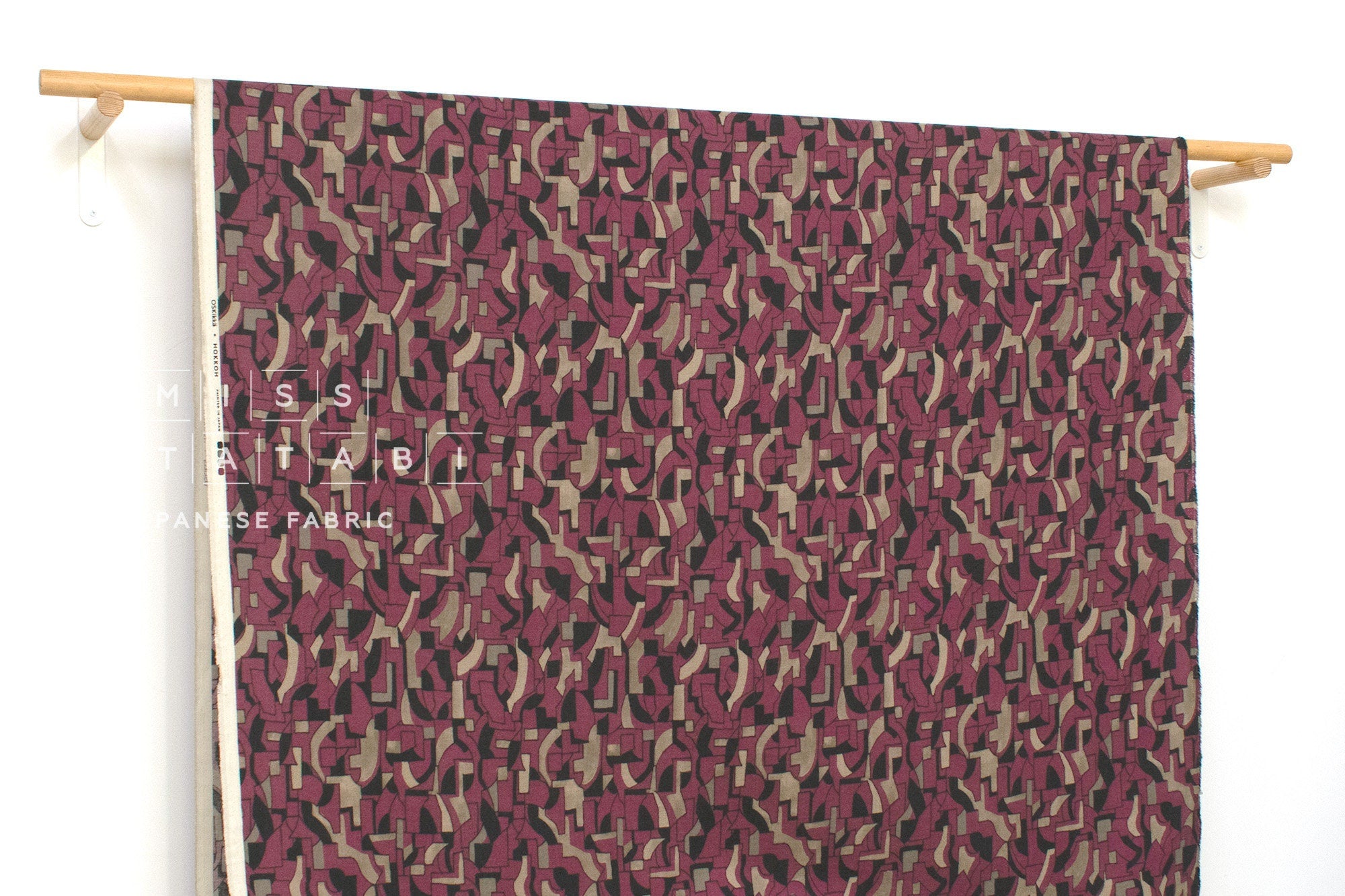 Japanese Fabric Salka Brushed Cotton - D - 50cm