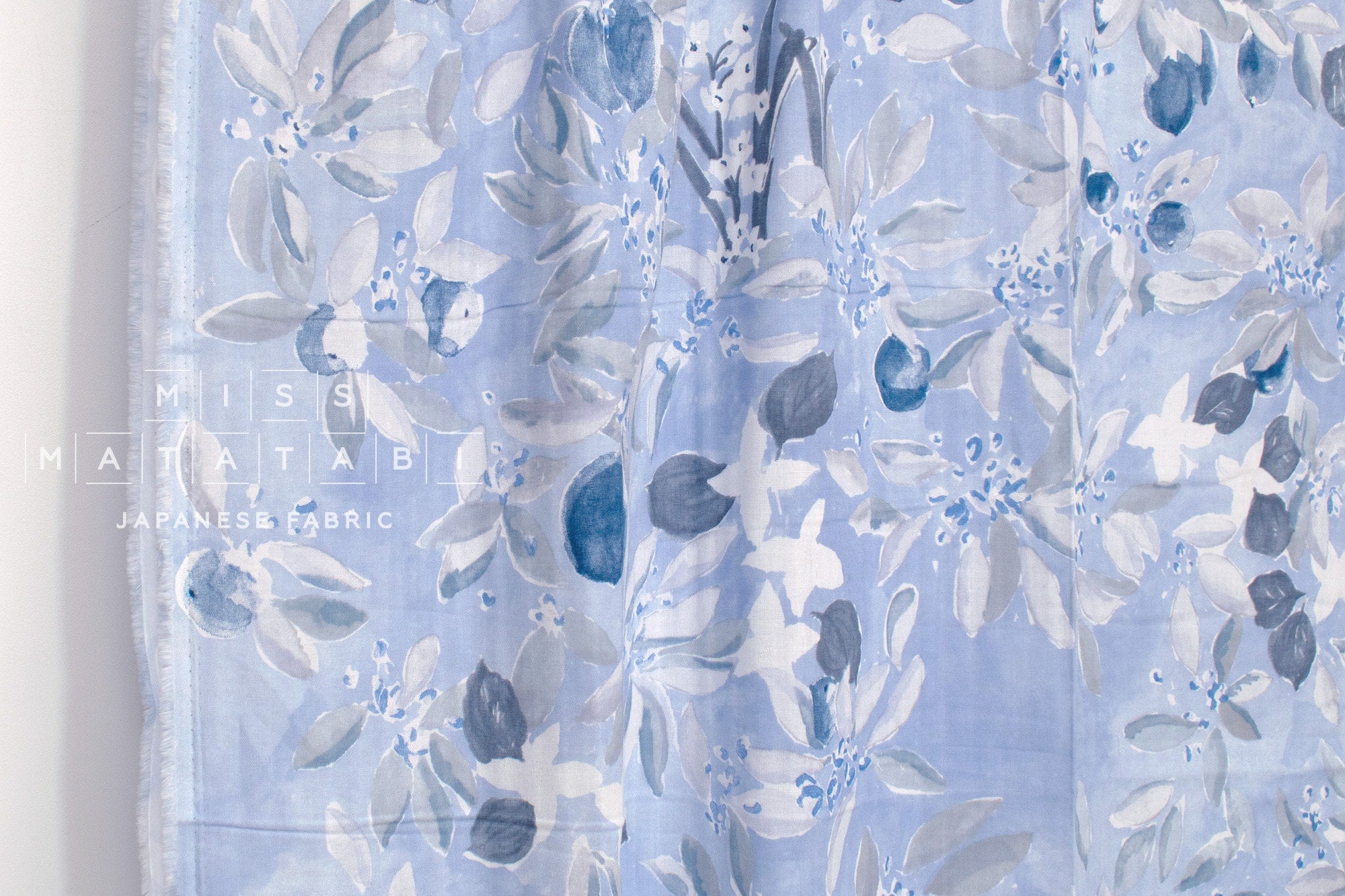 nani IRO Kokka Japanese Fabric MARGO Organic Double Gauze - B - 50cm
