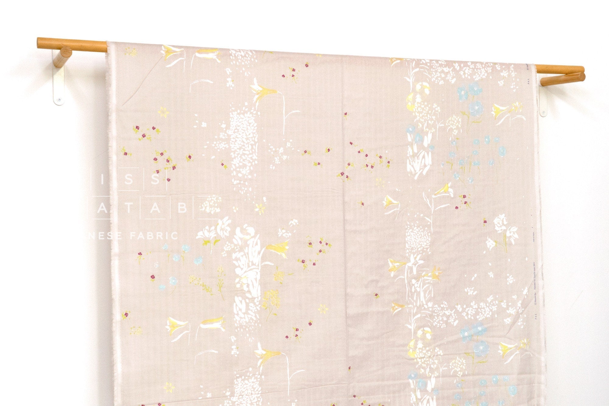 nani IRO Kokka Japanese Fabric PAL Organic Double Gauze - B - 50cm