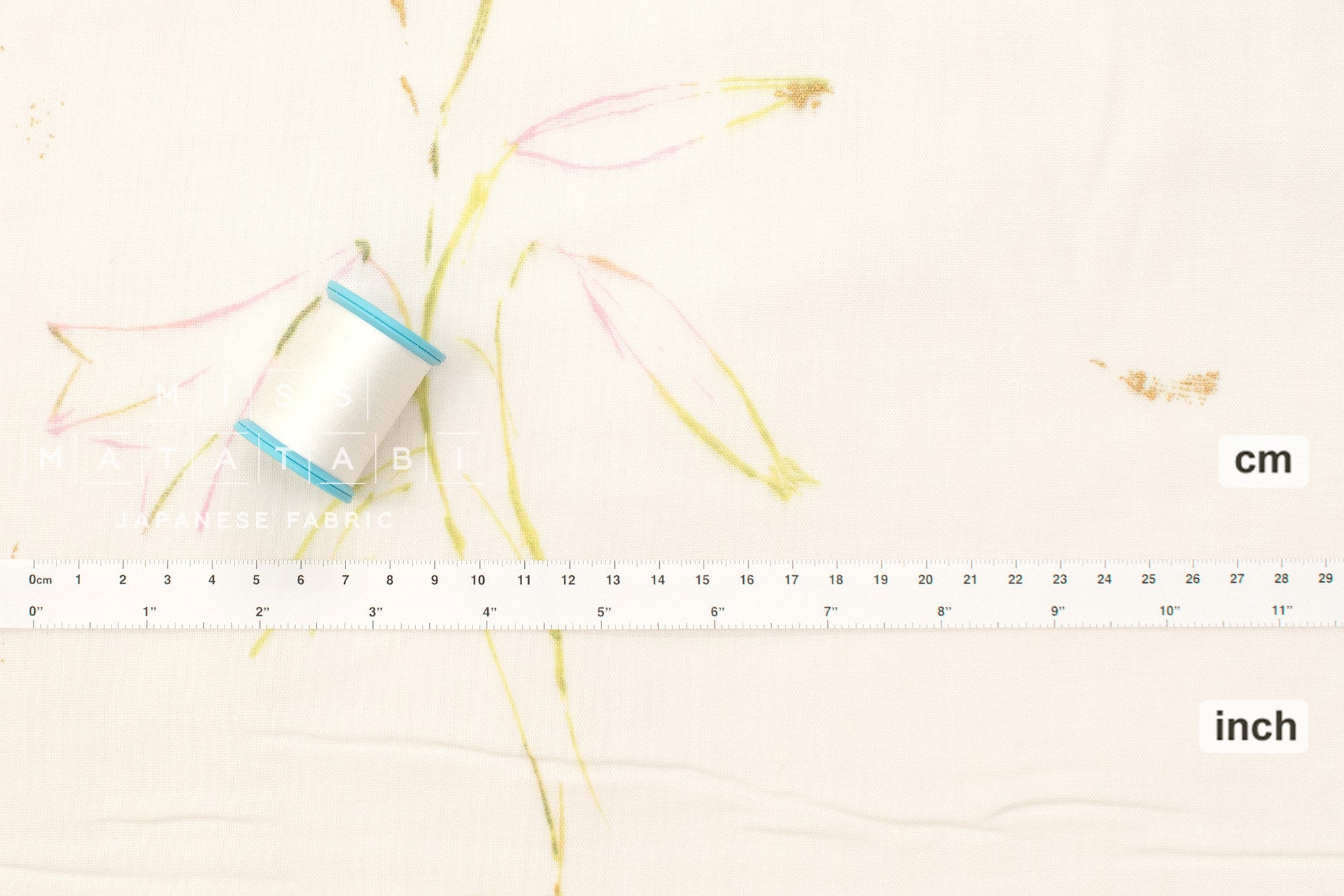 nani IRO Kokka Japanese Fabric GUNSEI Organic Double Gauze - A - 50cm