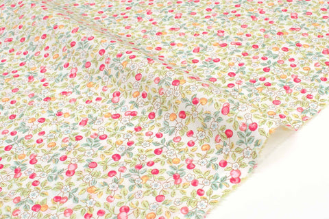 Japanese Fabric Cherries and Blossoms - A - 50cm