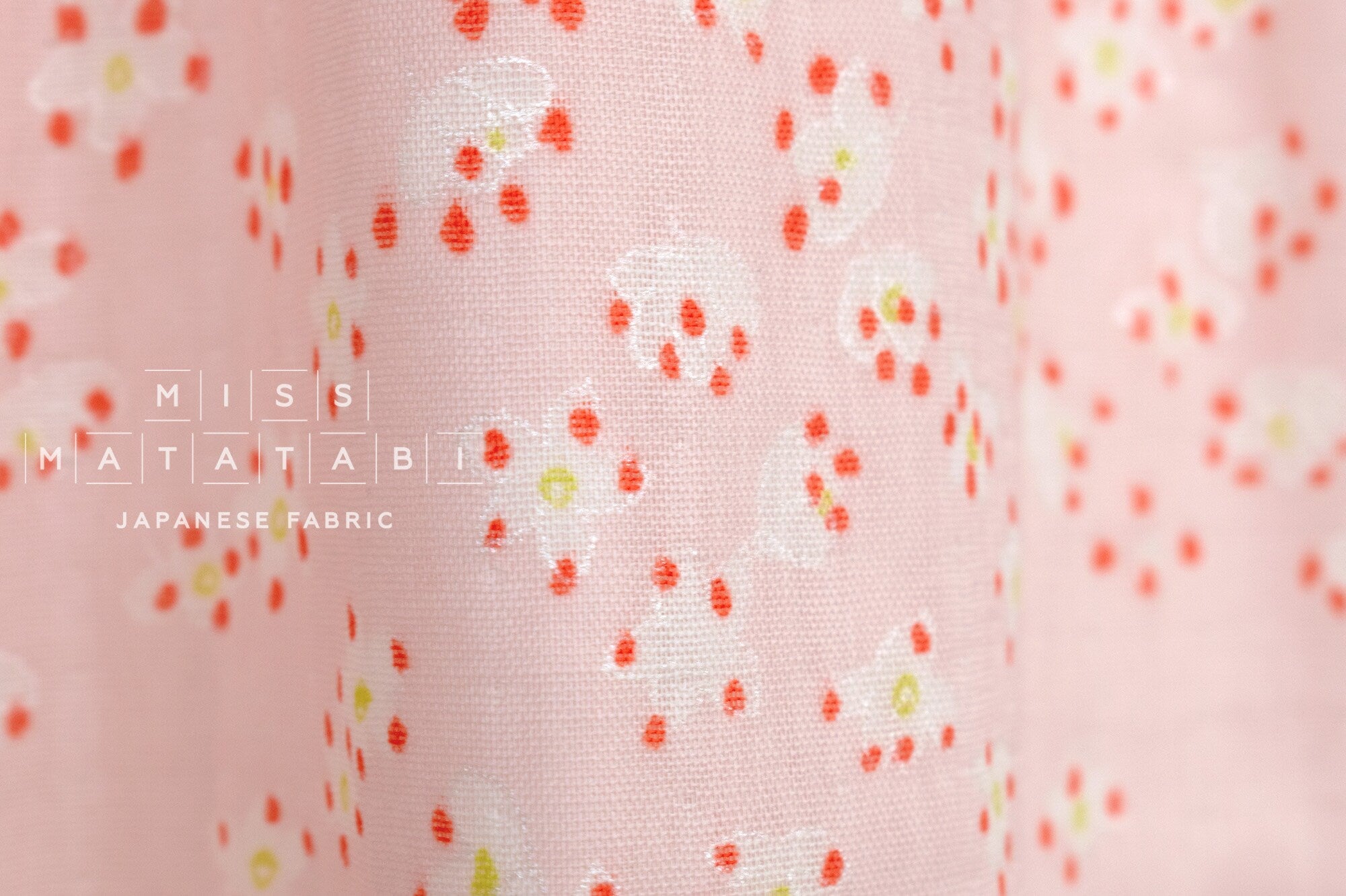 nani IRO Kokka Japanese Fabric Edelweiss Organic Double Gauze - B - 50cm