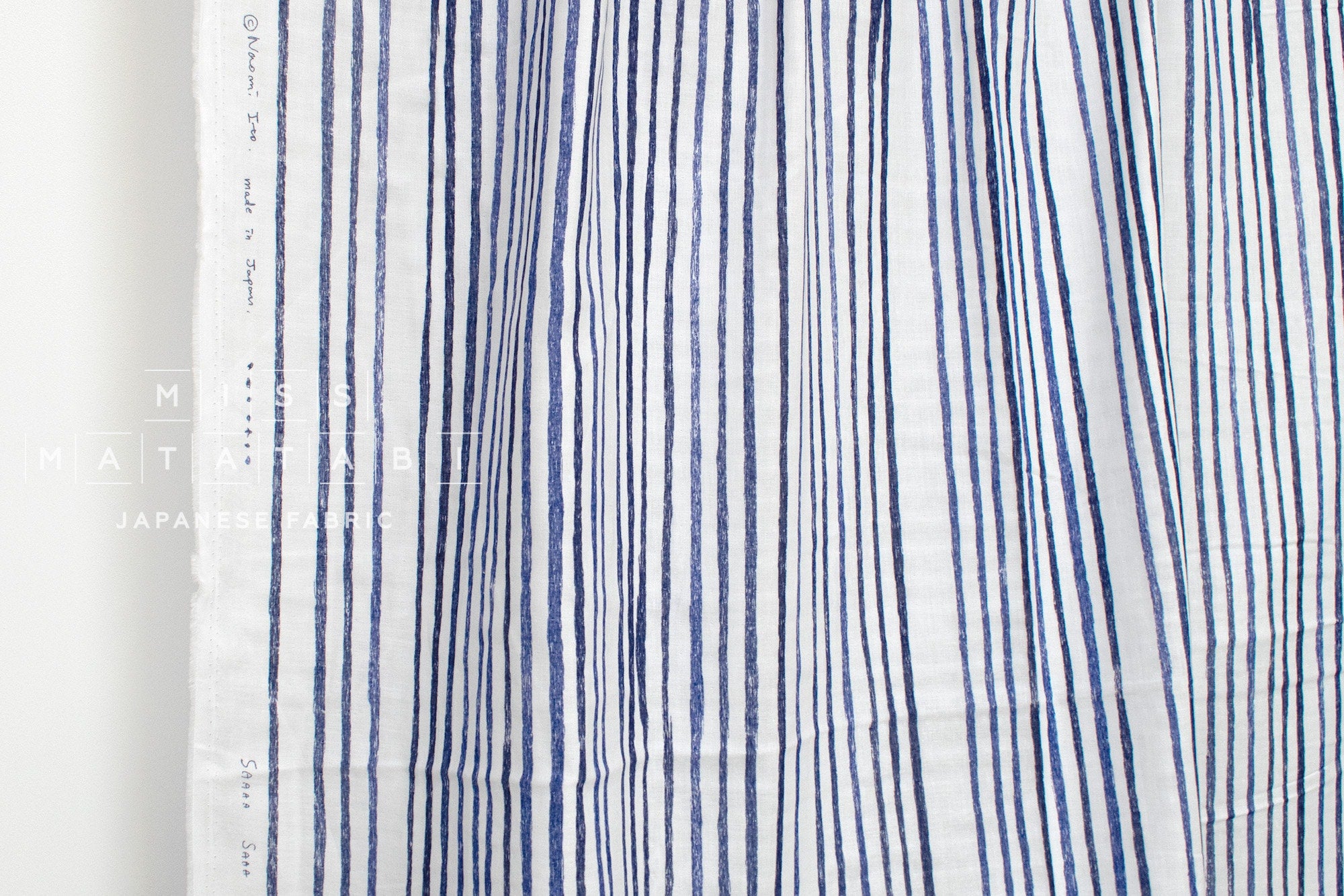 nani IRO Kokka Japanese Fabric SAAAA SAAA Organic Double Gauze - A - 50cm