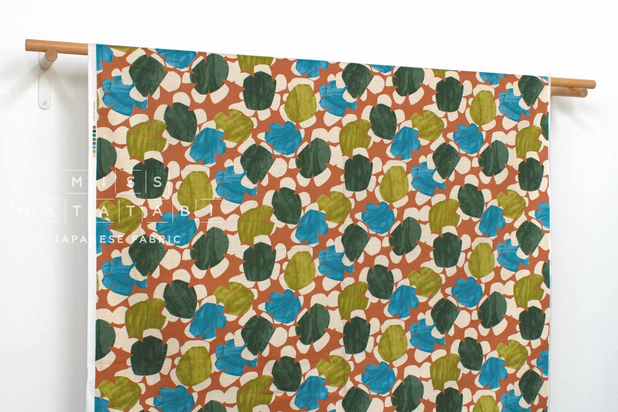 Japanese Fabric Vintage Floral - A - 50cm