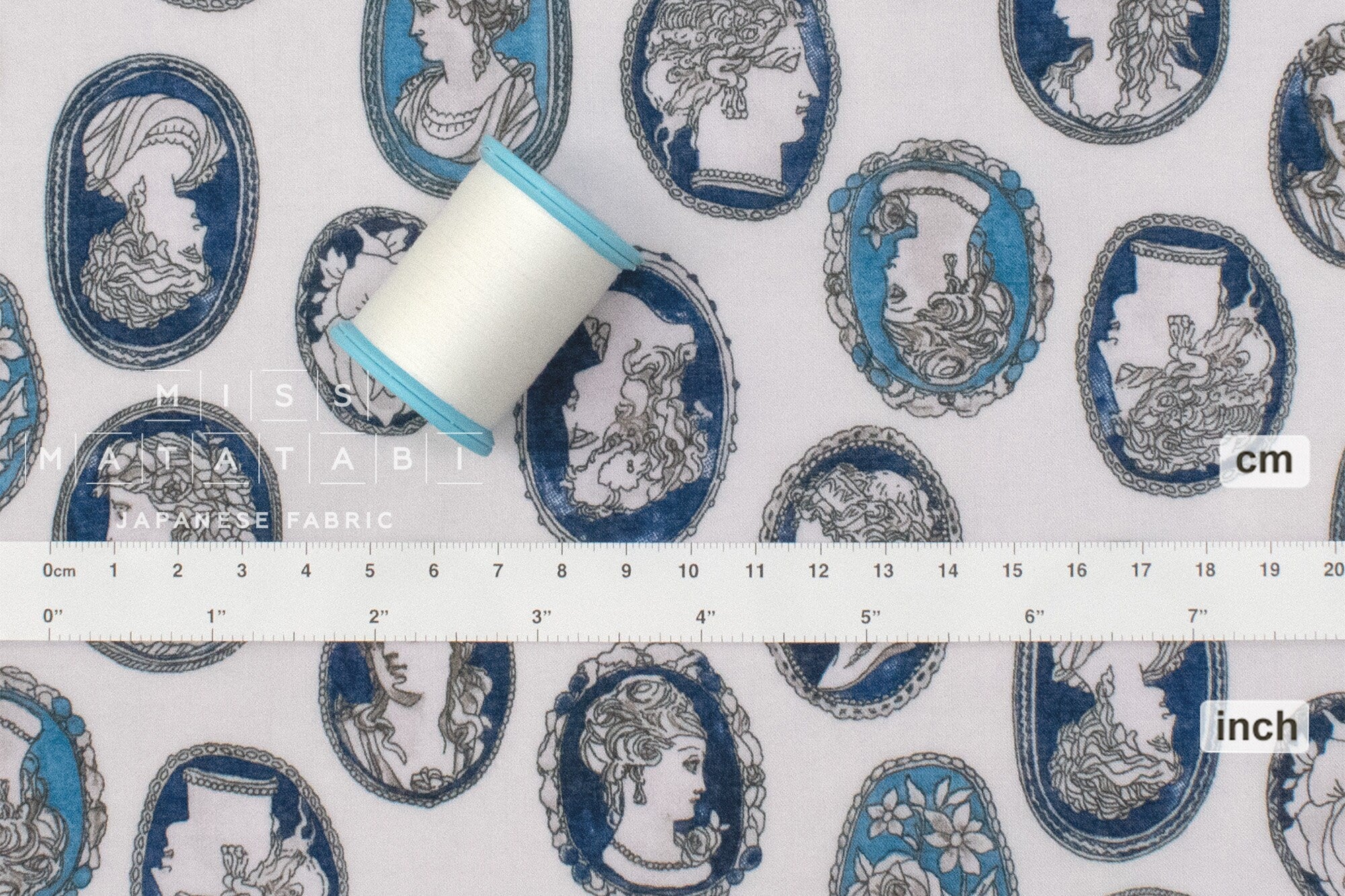 Japanese Fabric Cameos - A - 50cm
