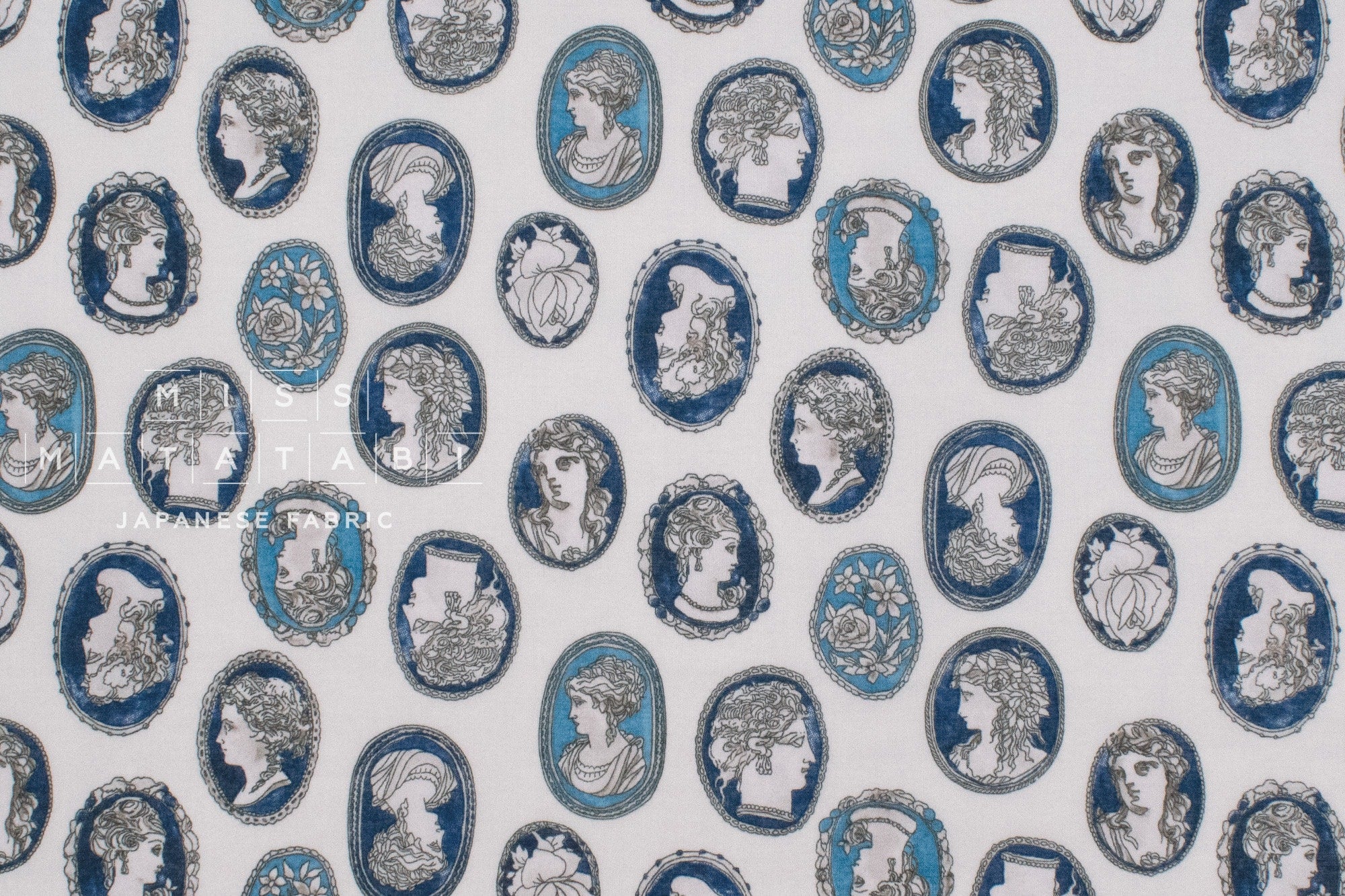 Japanese Fabric Cameos - A - 50cm