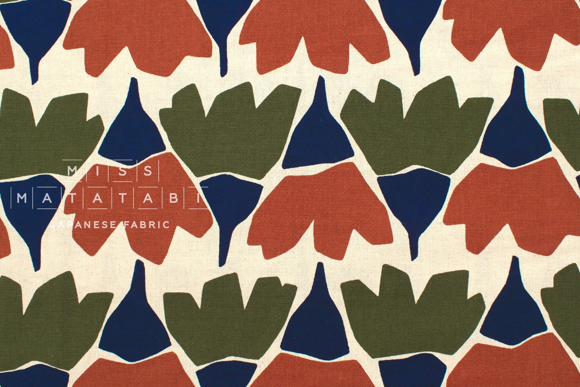 Japanese Fabric Canvas Lora - C - 50cm