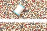 Japanese Fabric Corduroy Allie Floral - A - 50cm