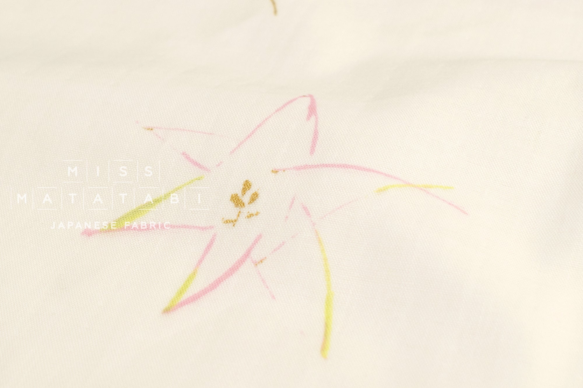 nani IRO Kokka Japanese Fabric GUNSEI Organic Double Gauze - A - 50cm