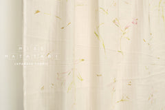 nani IRO Kokka Japanese Fabric GUNSEI Organic Double Gauze - A - 50cm