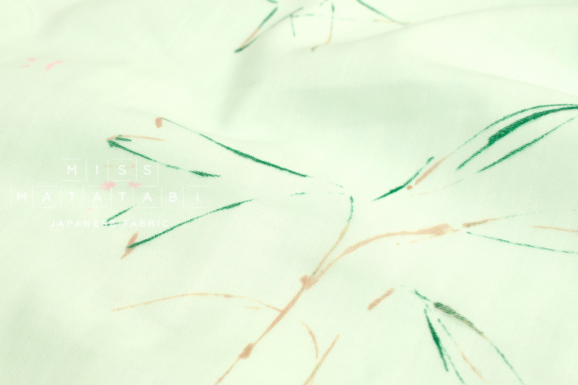 nani IRO Kokka Japanese Fabric GUNSEI Organic Double Gauze - B - 50cm
