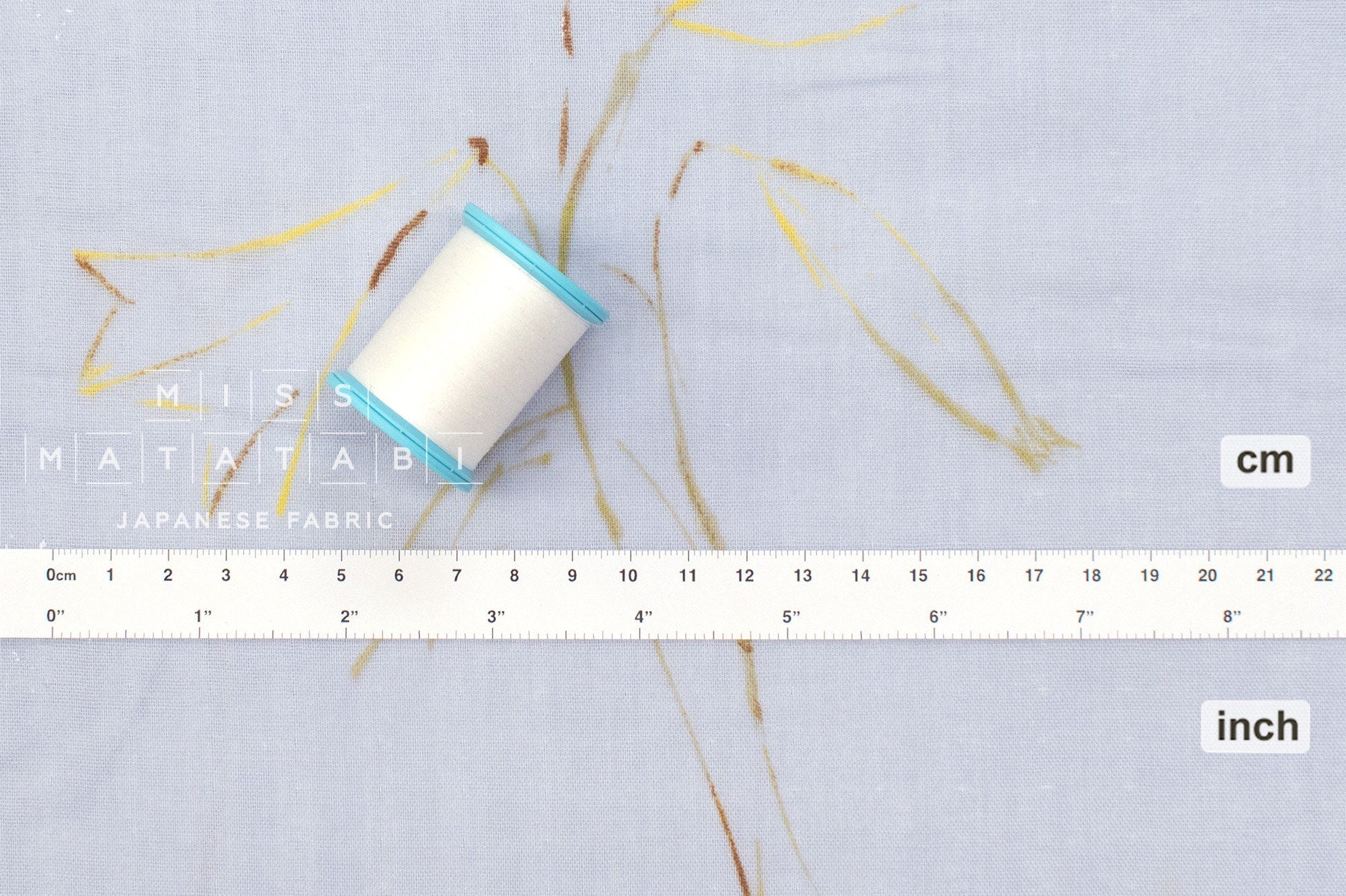 nani IRO Kokka Japanese Fabric GUNSEI Organic Double Gauze - D - 50cm