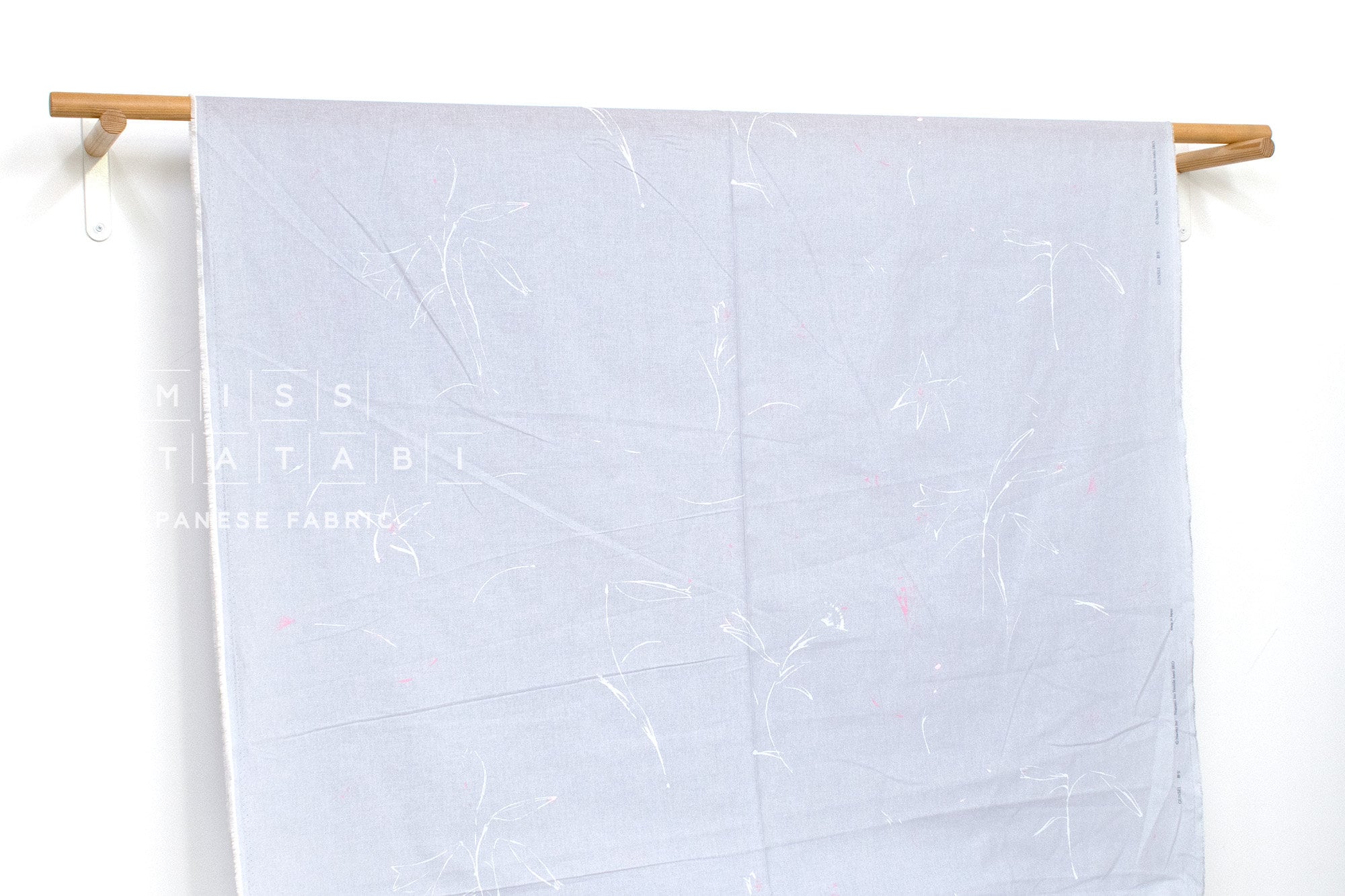 nani IRO Kokka Japanese Fabric GUNSEI linen blend - A - 50cm