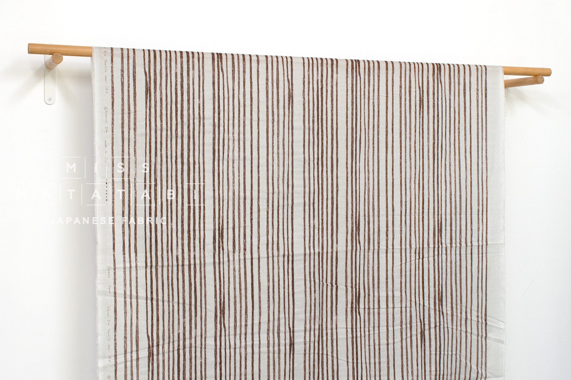 nani IRO Kokka Japanese Fabric SAAAA SAAA Organic Double Gauze - B - 50cm