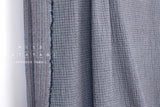 Japanese Fabric Shokunin Collection Yarn-Dyed Dobby -navy blue - 50cm