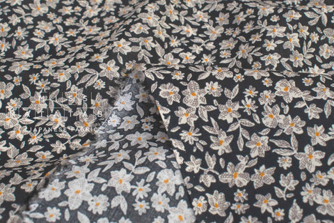 Japanese Fabric Isobel - black - 50cm