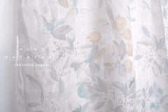 nani IRO Kokka Japanese Fabric MARGO Linen - C - 50cm