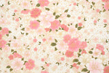 Japanese Fabric Sakura in Bloom Slub Cotton - cream - 50cm
