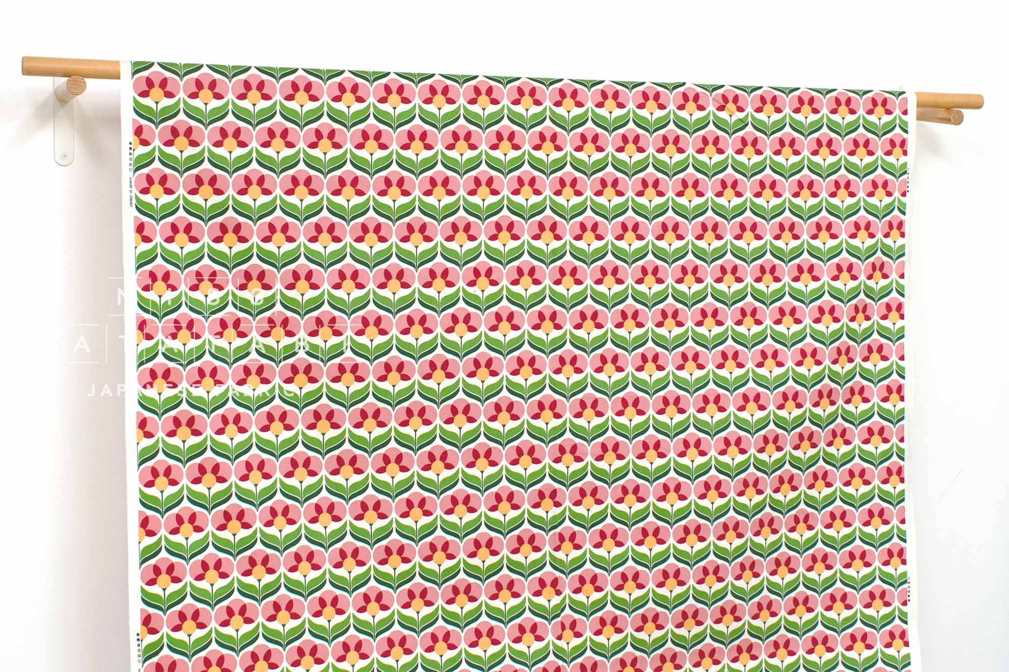 Japanese Fabric Wren Flowers - B - 50cm
