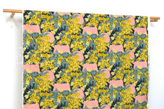 Japanese Fabric Wild Mimosa - 50cm
