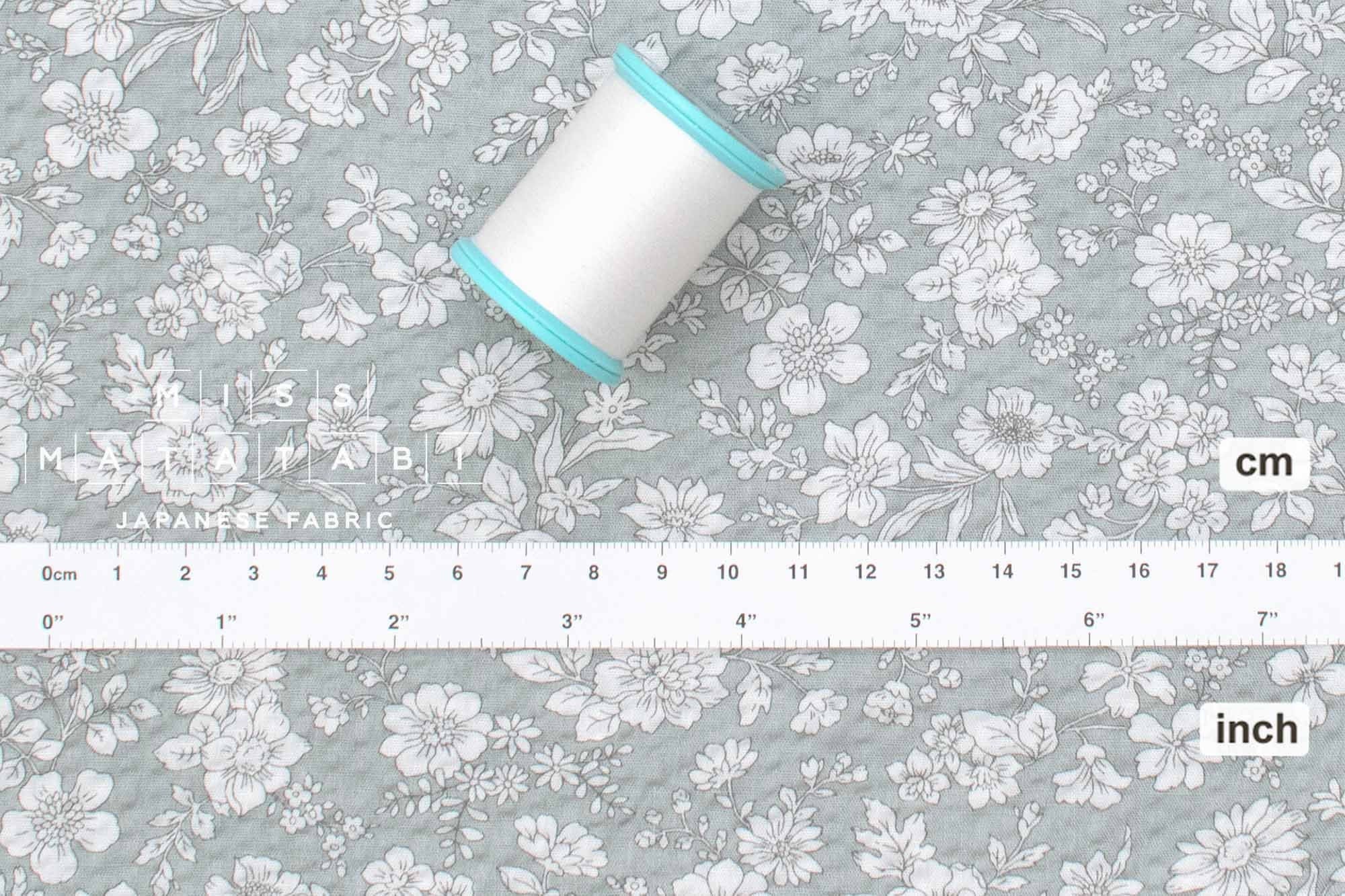 Japanese Fabric Caelie Ripple - E - 50cm