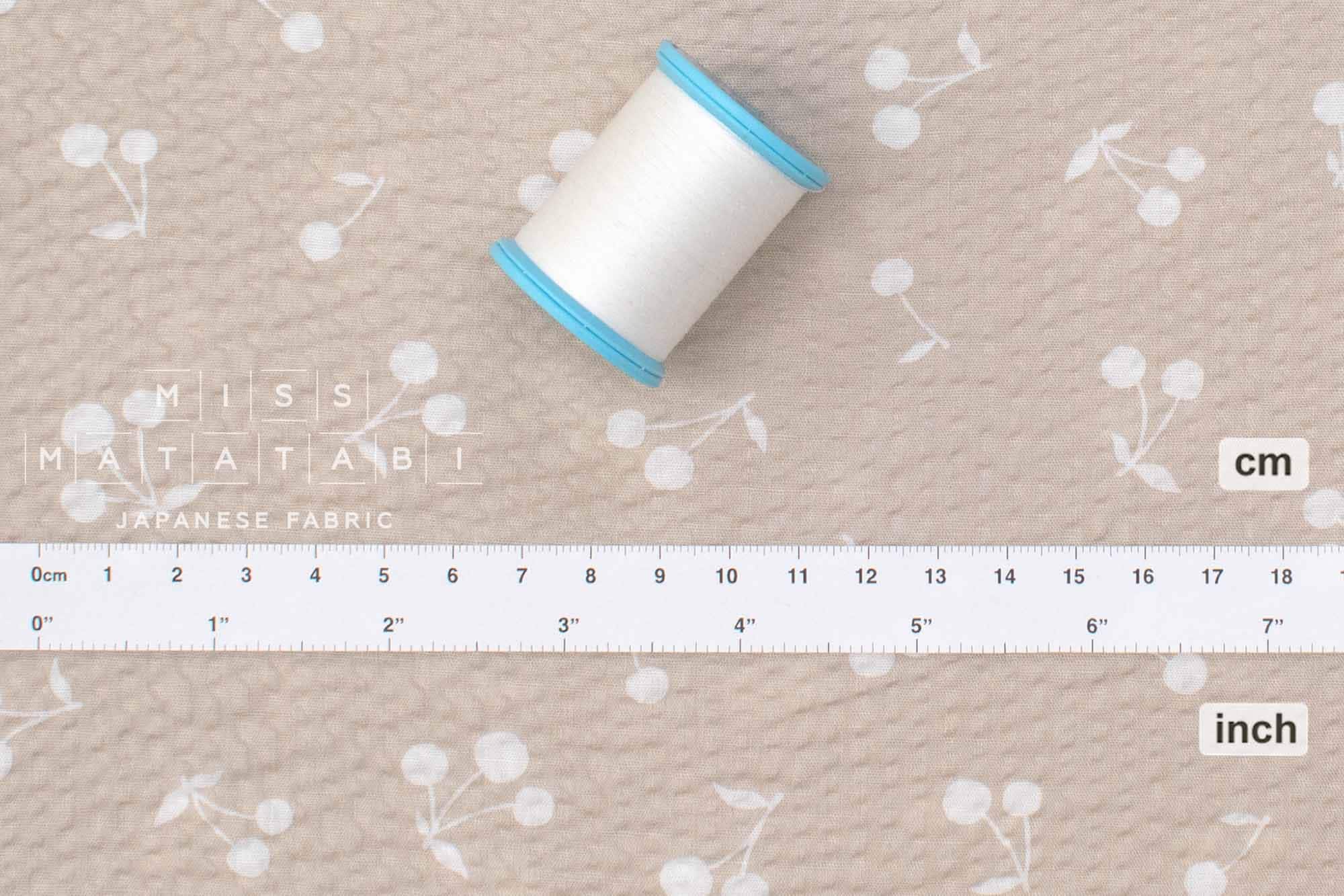 Japanese Fabric Cherries Ripple - A - 50cm
